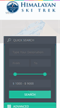 Mobile Screenshot of himalayanskitrek.com